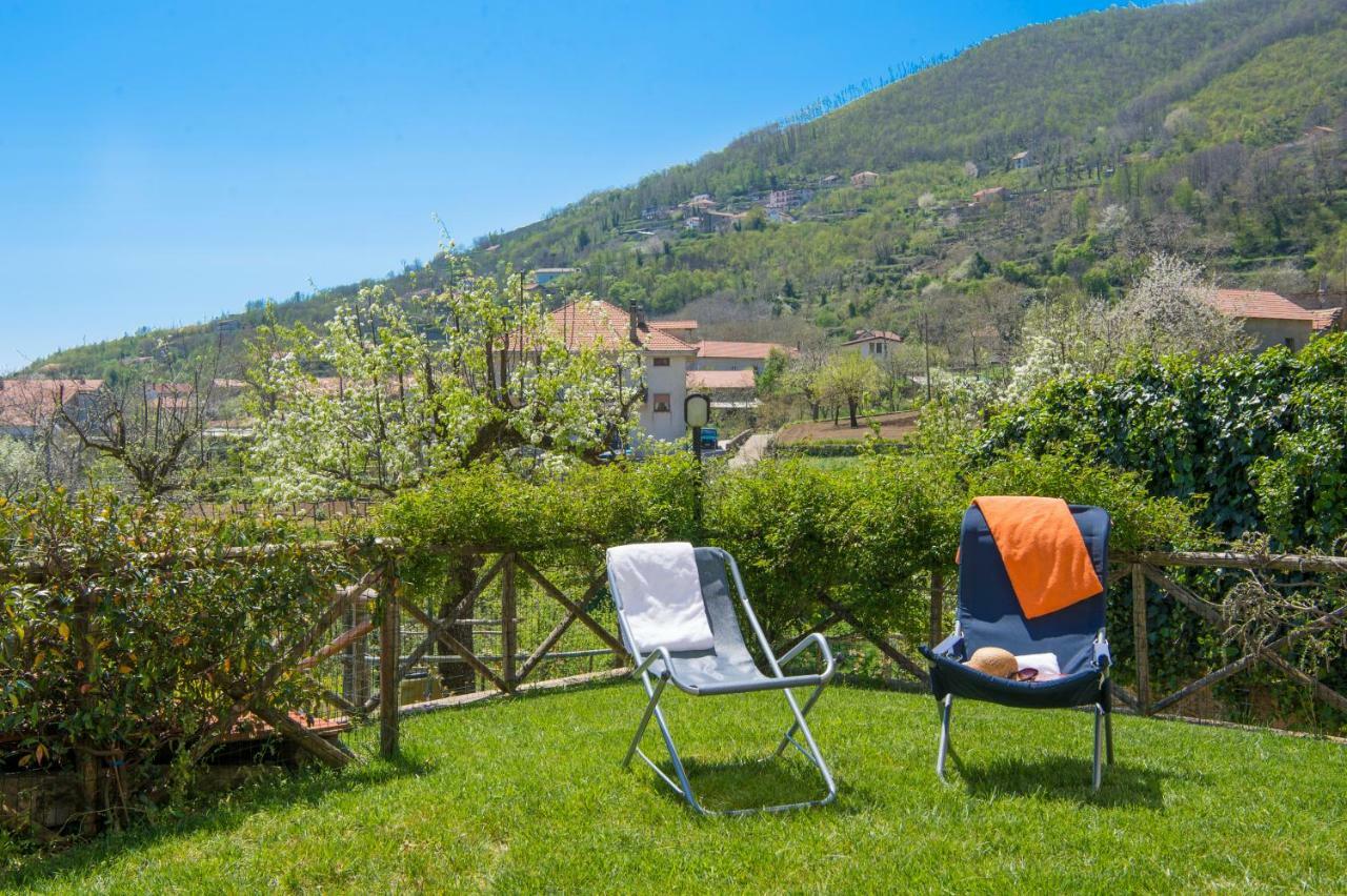 Al Cortile Di Nonno Luigi Villa Agerola Bagian luar foto